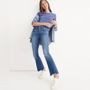 MADEWELL Cali Demi-Boot Jeans: Destructed-Hem Edition 25